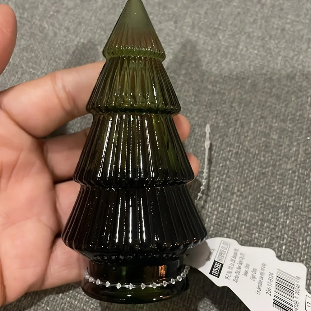 Target Bullseye Playground Glass Tree Clear, Green, Red